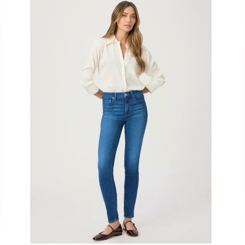 PAIGE Hoxton‎ Ankle Women’s Jeans Medium Wash Size 28
